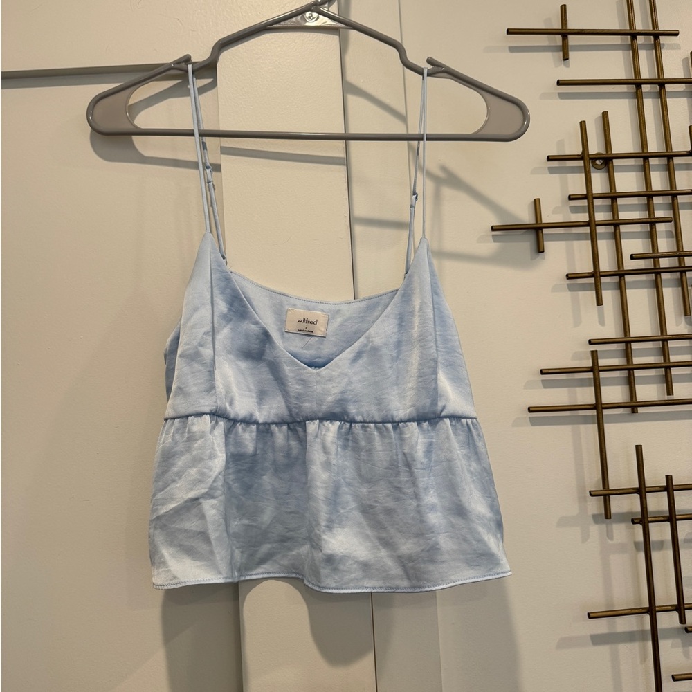 Aritzia Wilfred Satin Tank